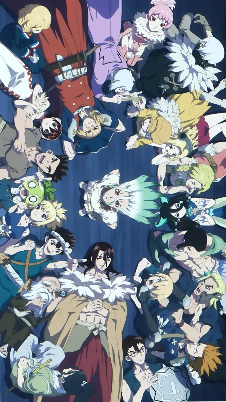 ai character: dr.stone background