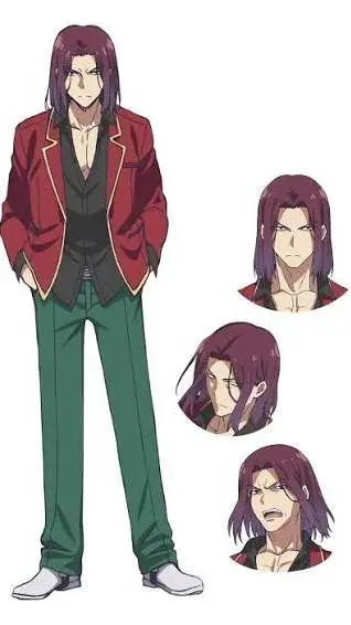 ai character: Kakeru Ryūen background