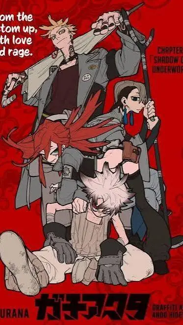 ai character: Gachiakuta background