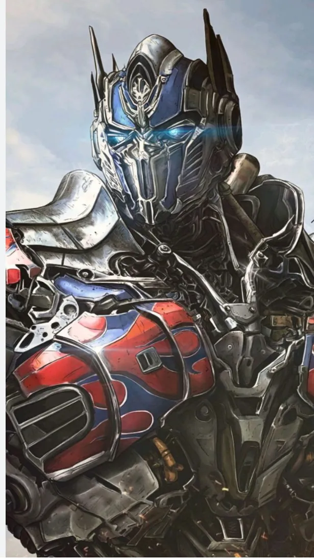 ai character: Optimus Prime background