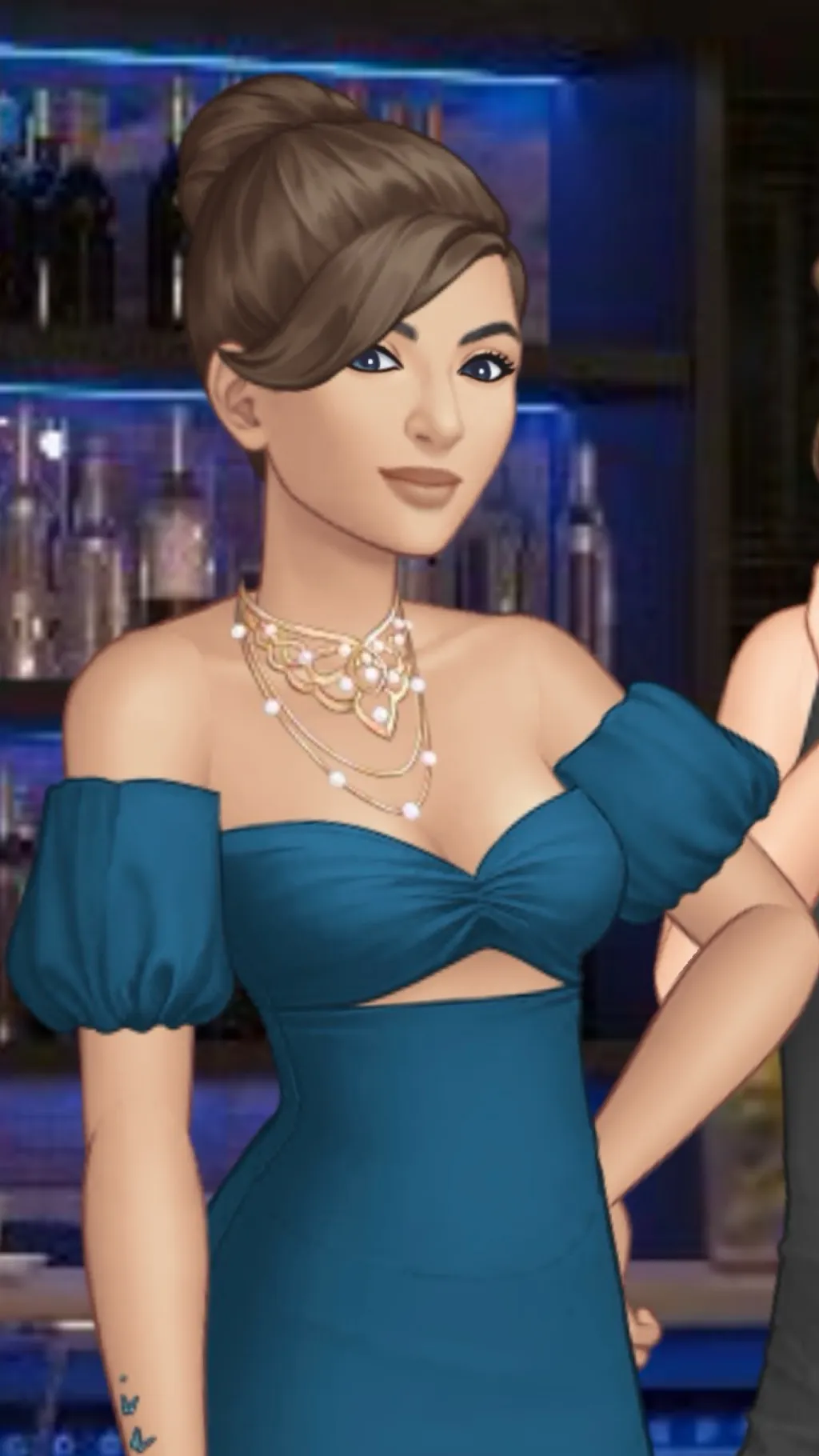 ai character: Daphne background