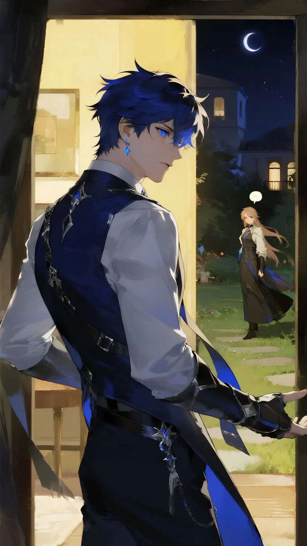 ai character: Edward  background