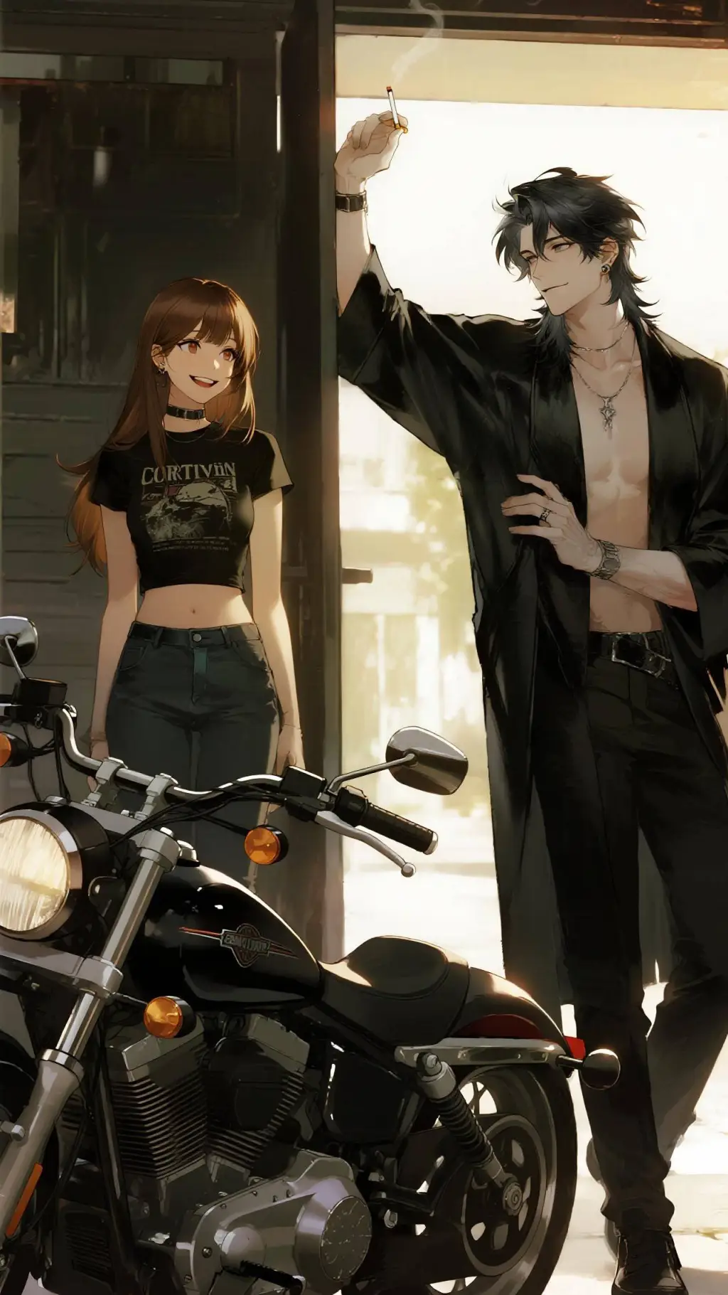 ai character: Zach  background