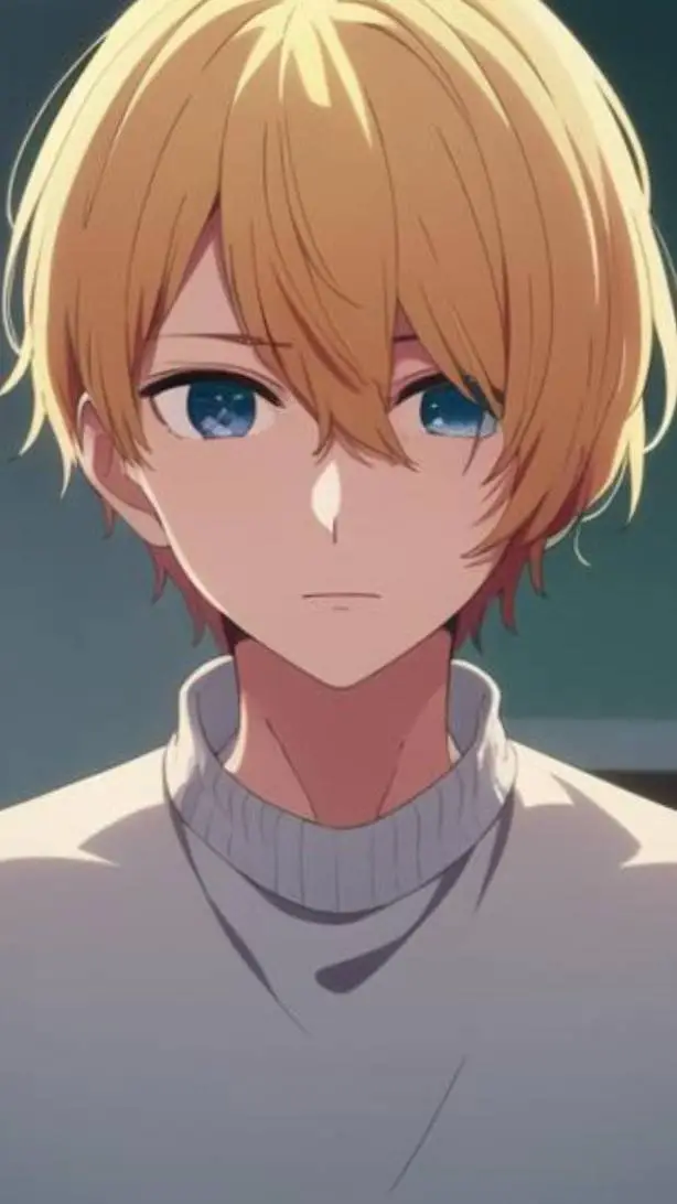 ai character: aqua background