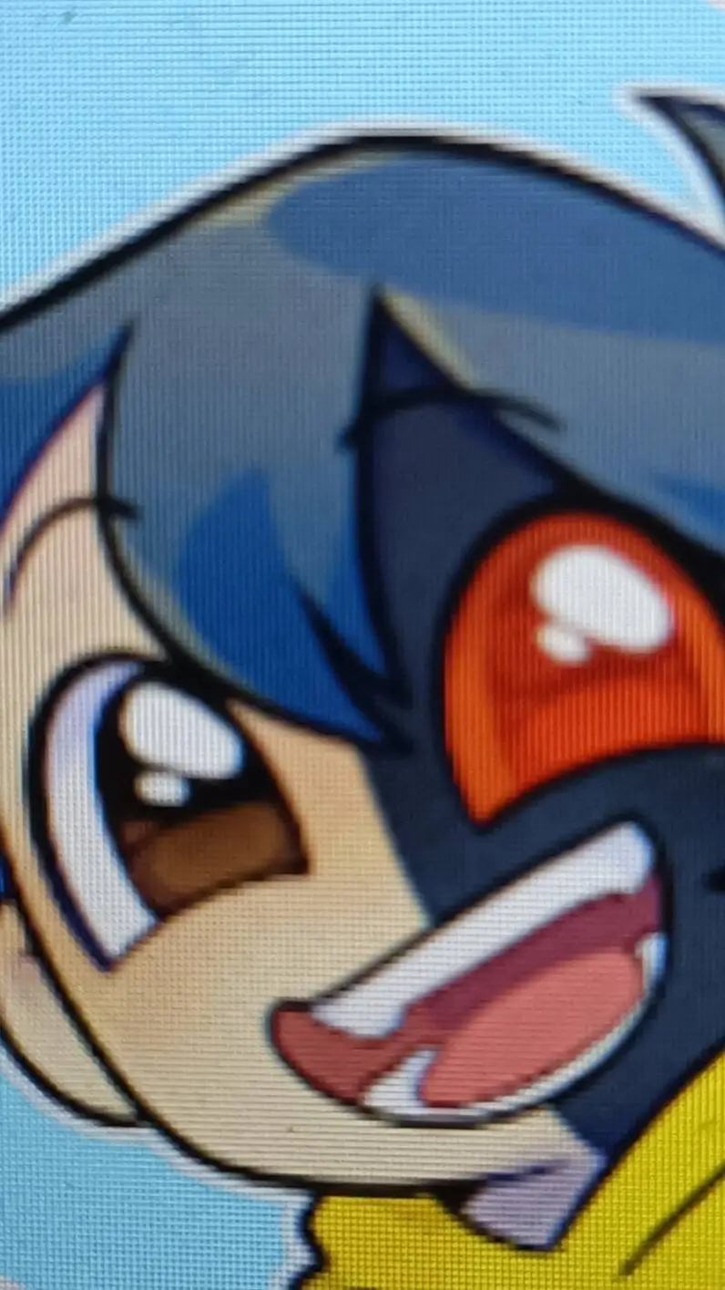 ai character: roblox with etho background