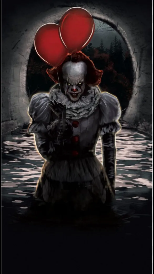 ai character: Pennywise background