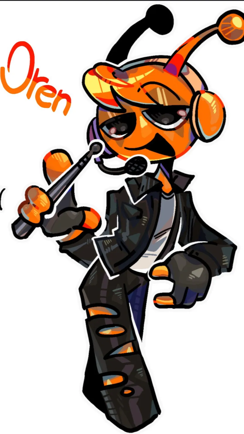 ai character: Oren background