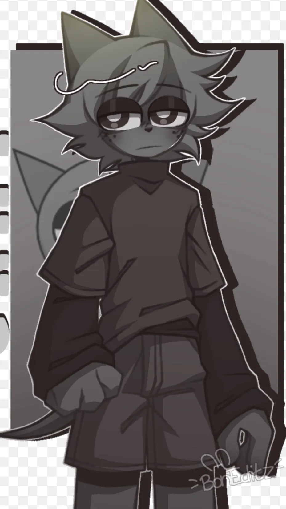 ai character: Sprunki madness  background