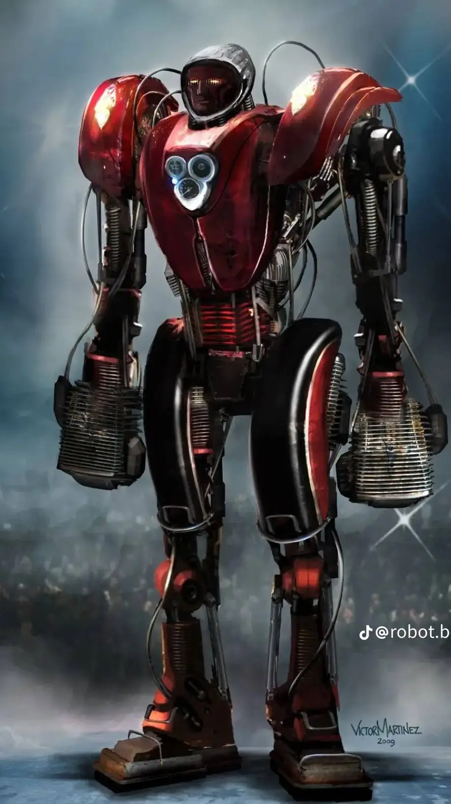 ai character: Cosmobot background