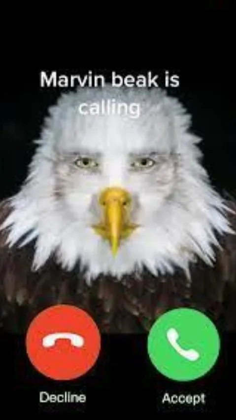 ai character: Marvin beak background