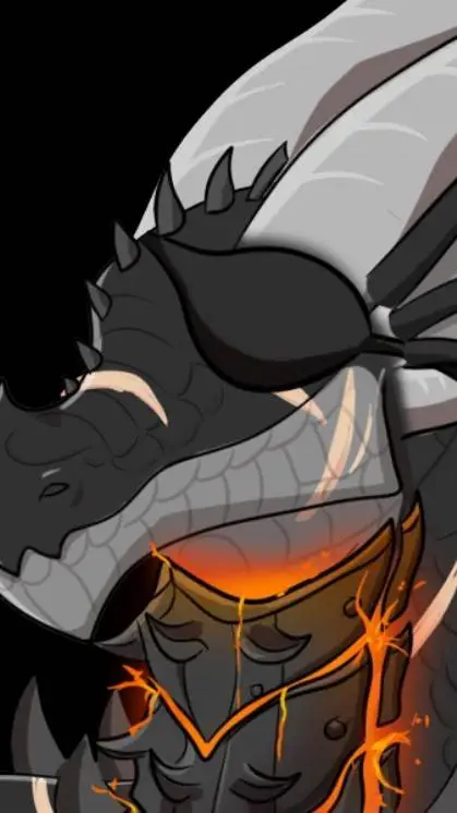 ai character: Dracson Kinselton  background