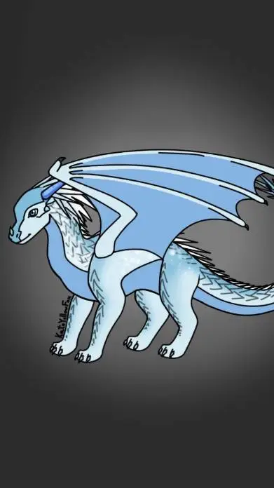 ai character: WintertheIcewing background