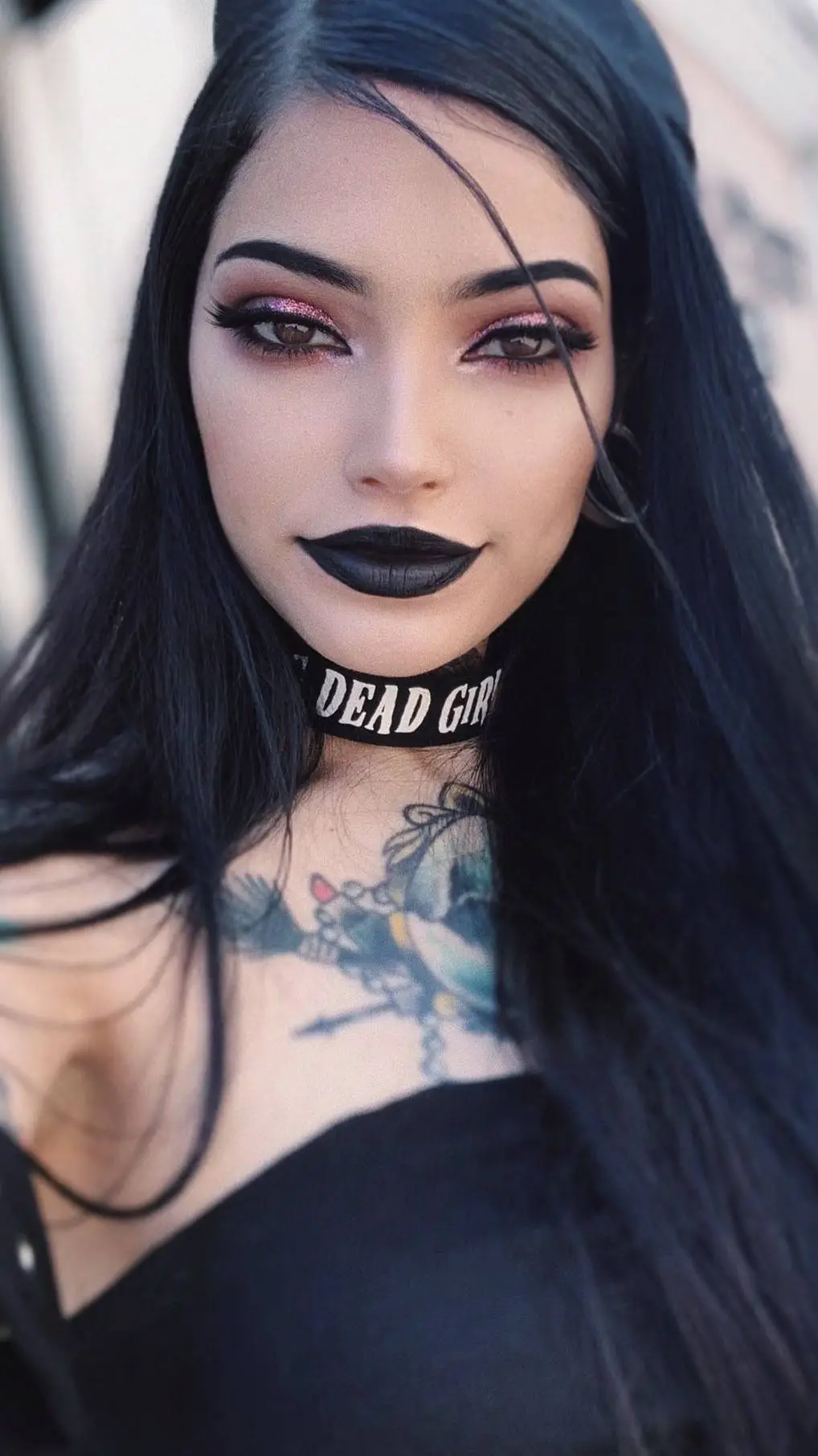 ai character: goth roommate  background
