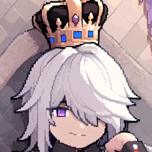 chat with ai character: The robloxian king