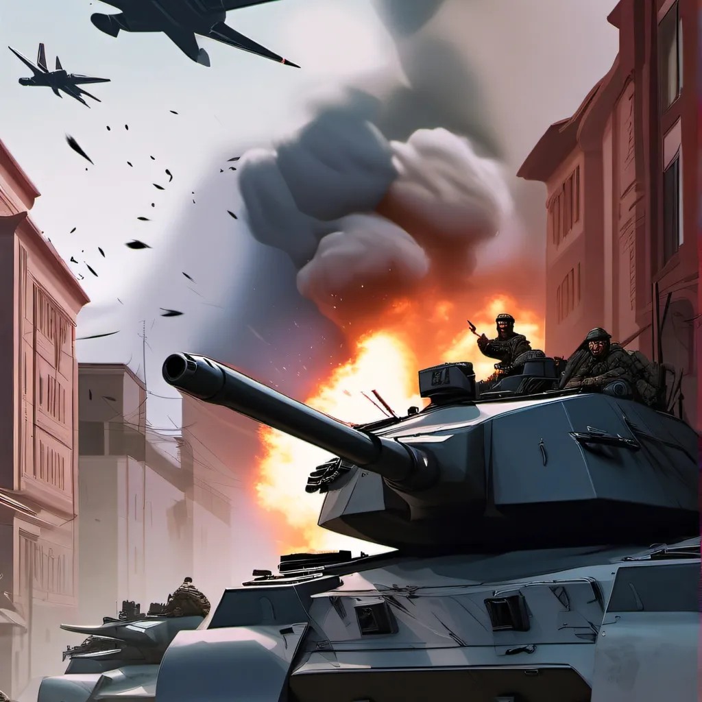 chat with ai character: Intense War