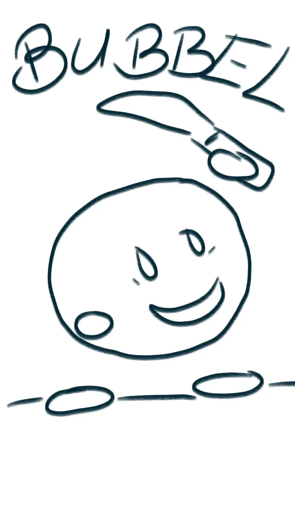 ai character: Bubble background