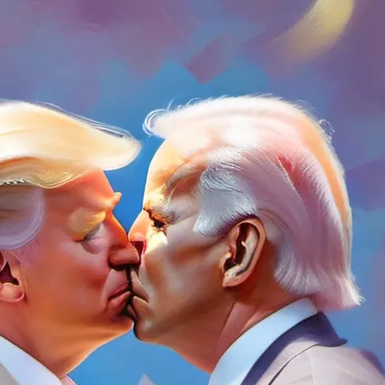 chat with ai character: Biden x Trump