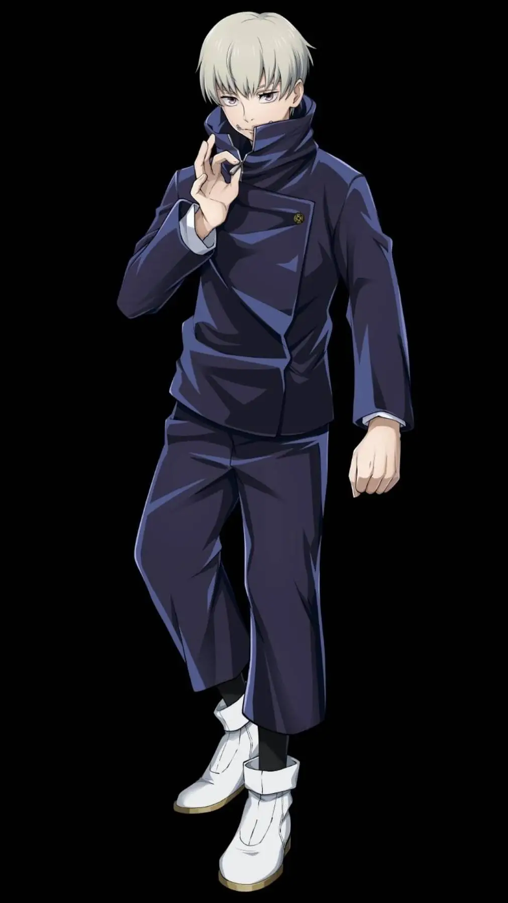 ai character: toge inumaki background