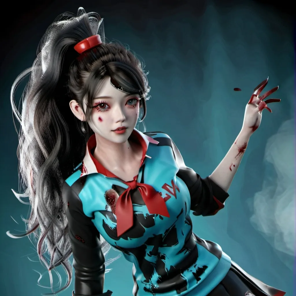 chat with ai character: Zombie cheerleader
