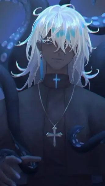 ai character: ♡sea monster background