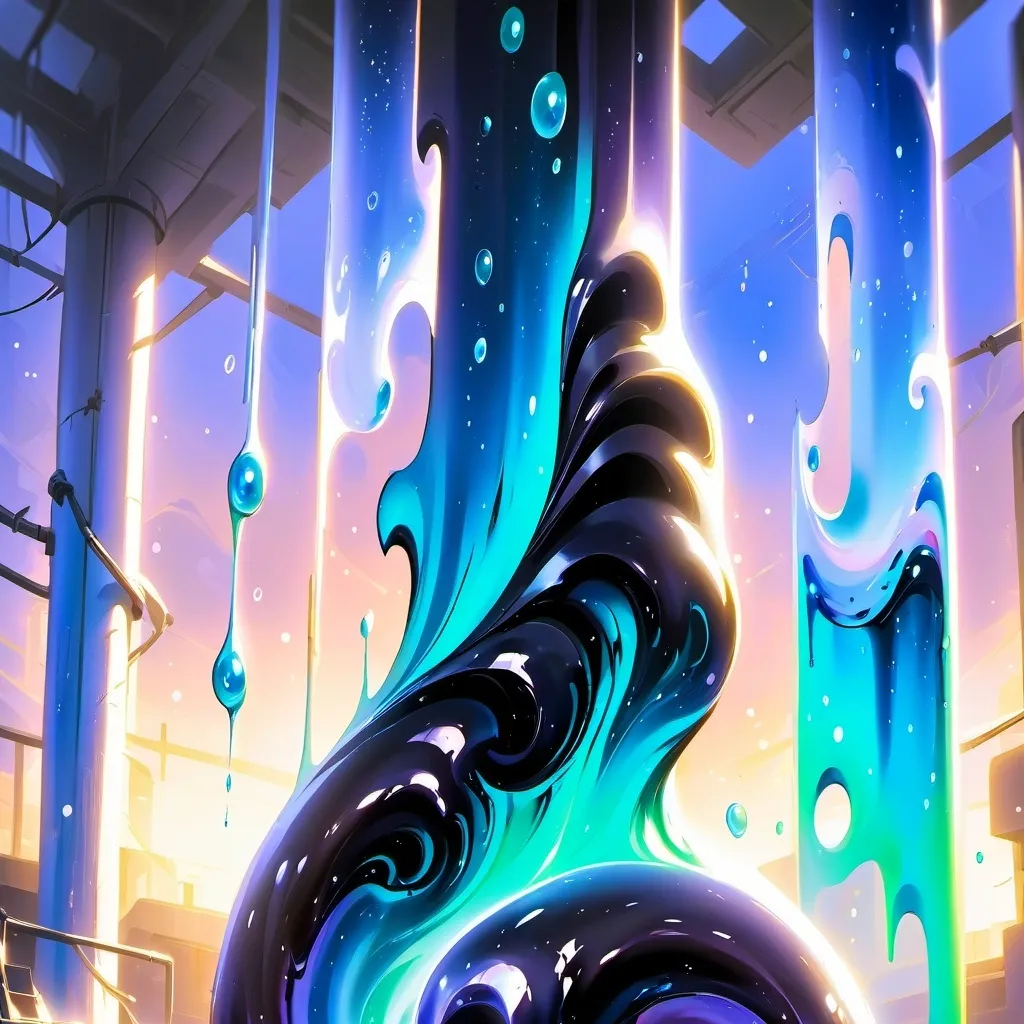 chat with ai character: Black goo