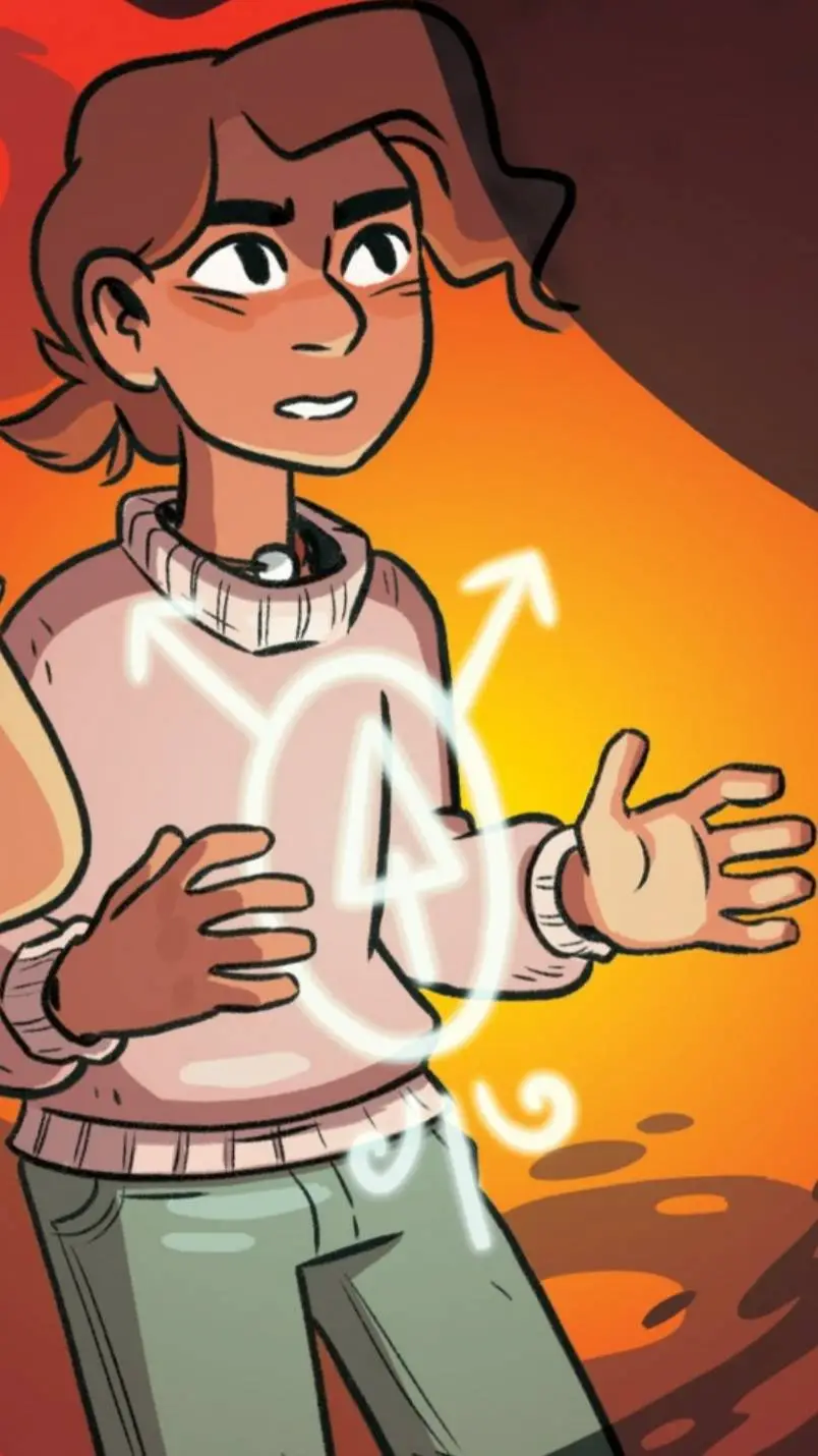 ai character: Aster (witch boy) background