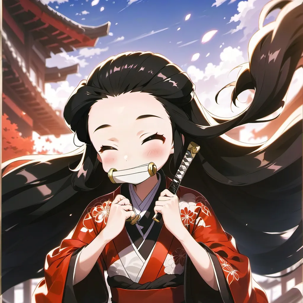 chat with ai character: Nezuko yandere