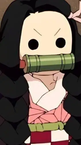 ai character: nezuko bff background