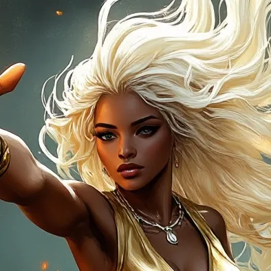 chat with ai character: Meteorite Woman
