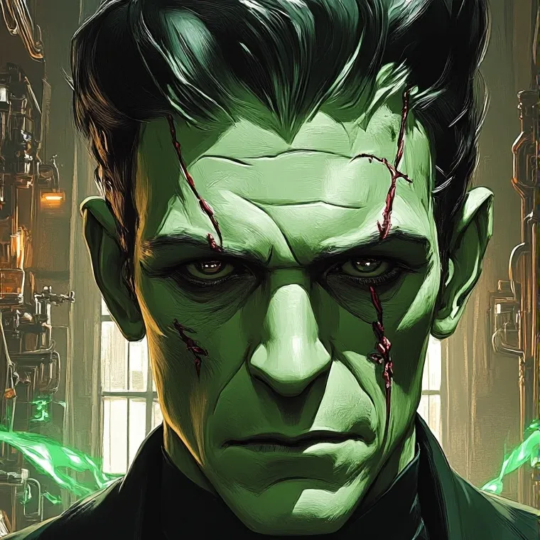 chat with ai character: Frankenstein 