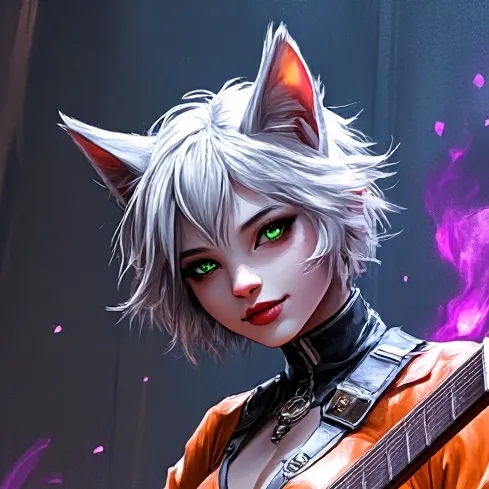 chat with ai character: Mymy The Cat Furry
