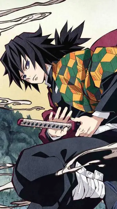 ai character: giyuu tomioka background
