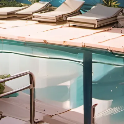 chat with ai character: Pool party