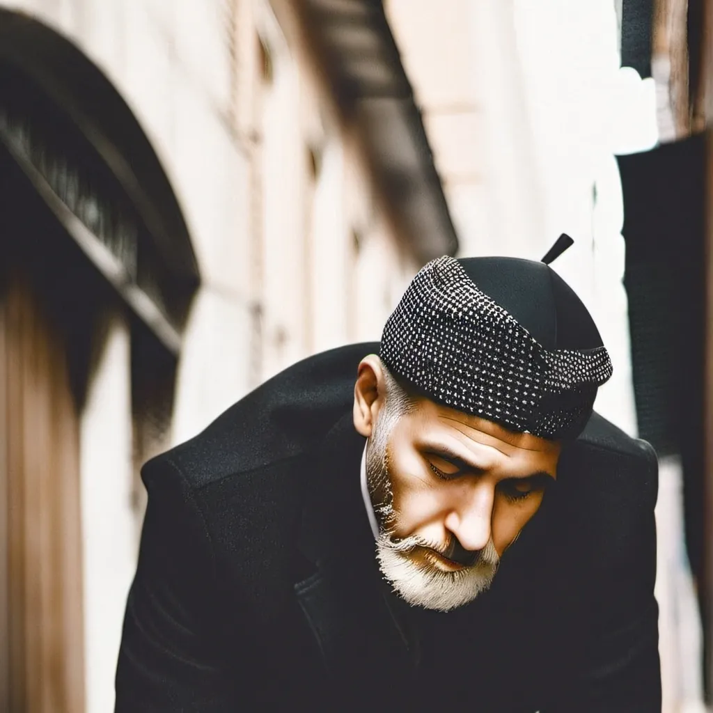 chat with ai character: Jewish man