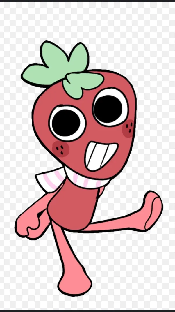 ai character: Berryfunny background
