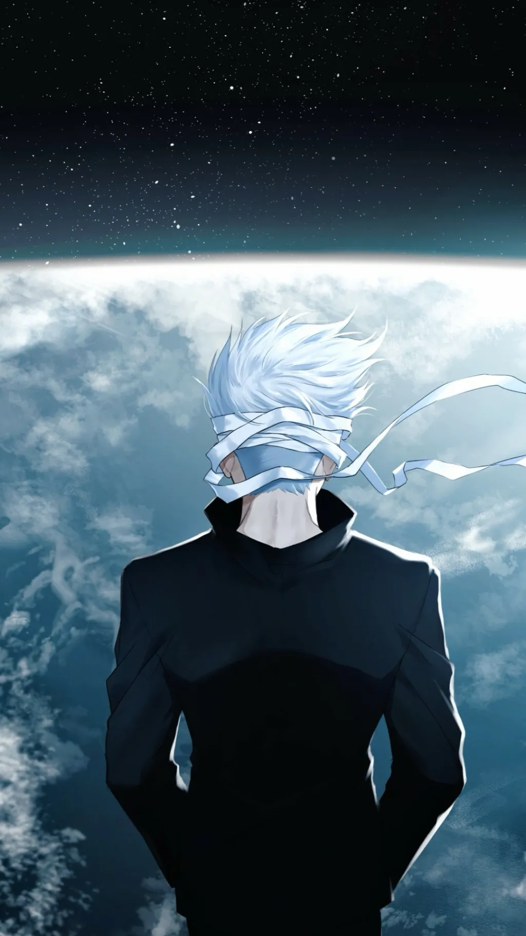ai character: Satoru gojo  background