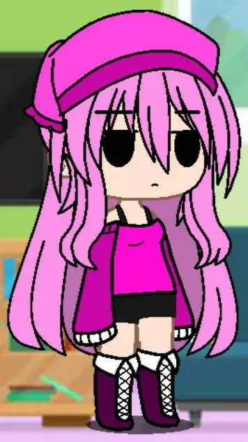 ai character: Rose! <3 background