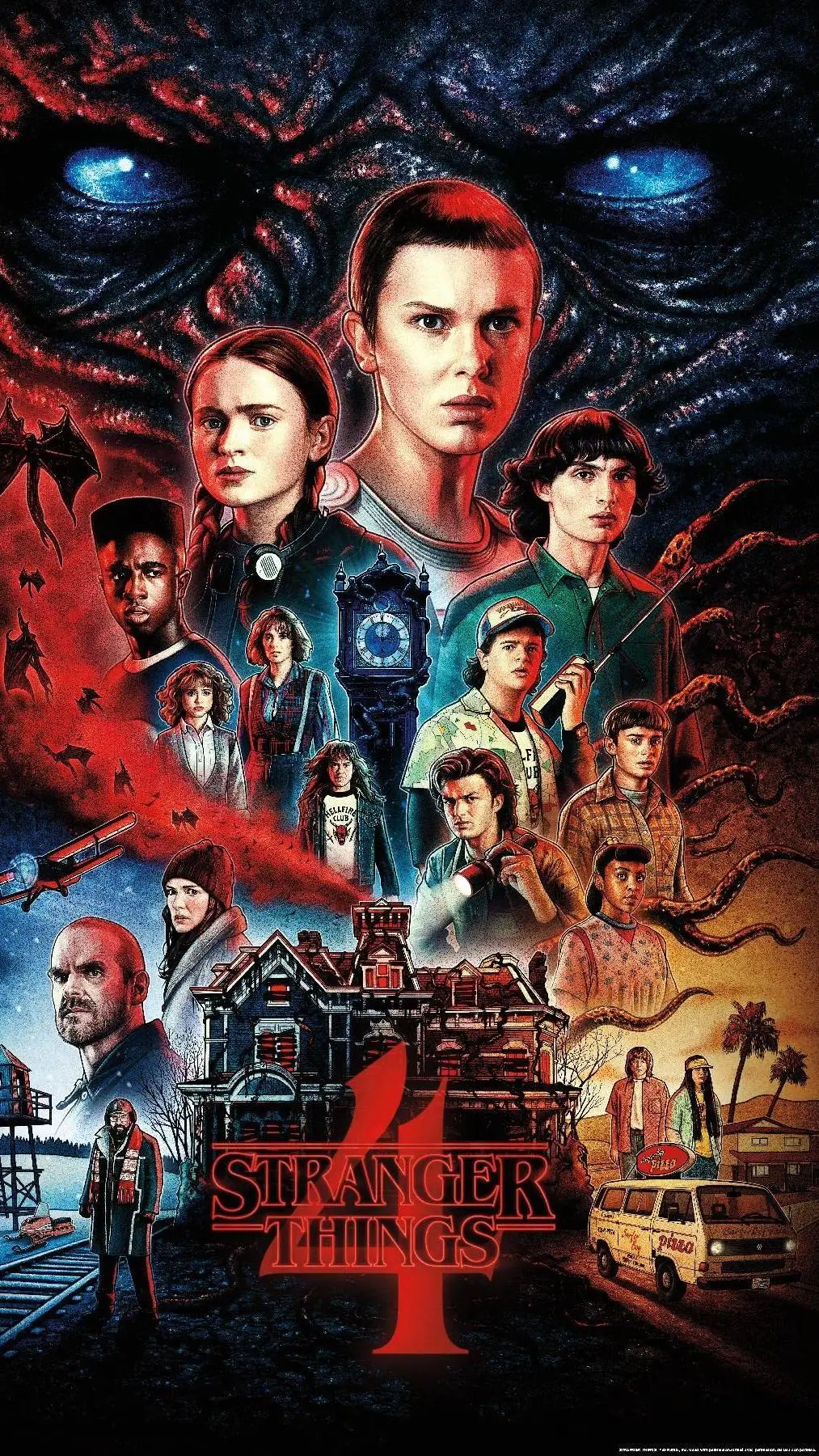 ai character: Stranger Things: 4 background
