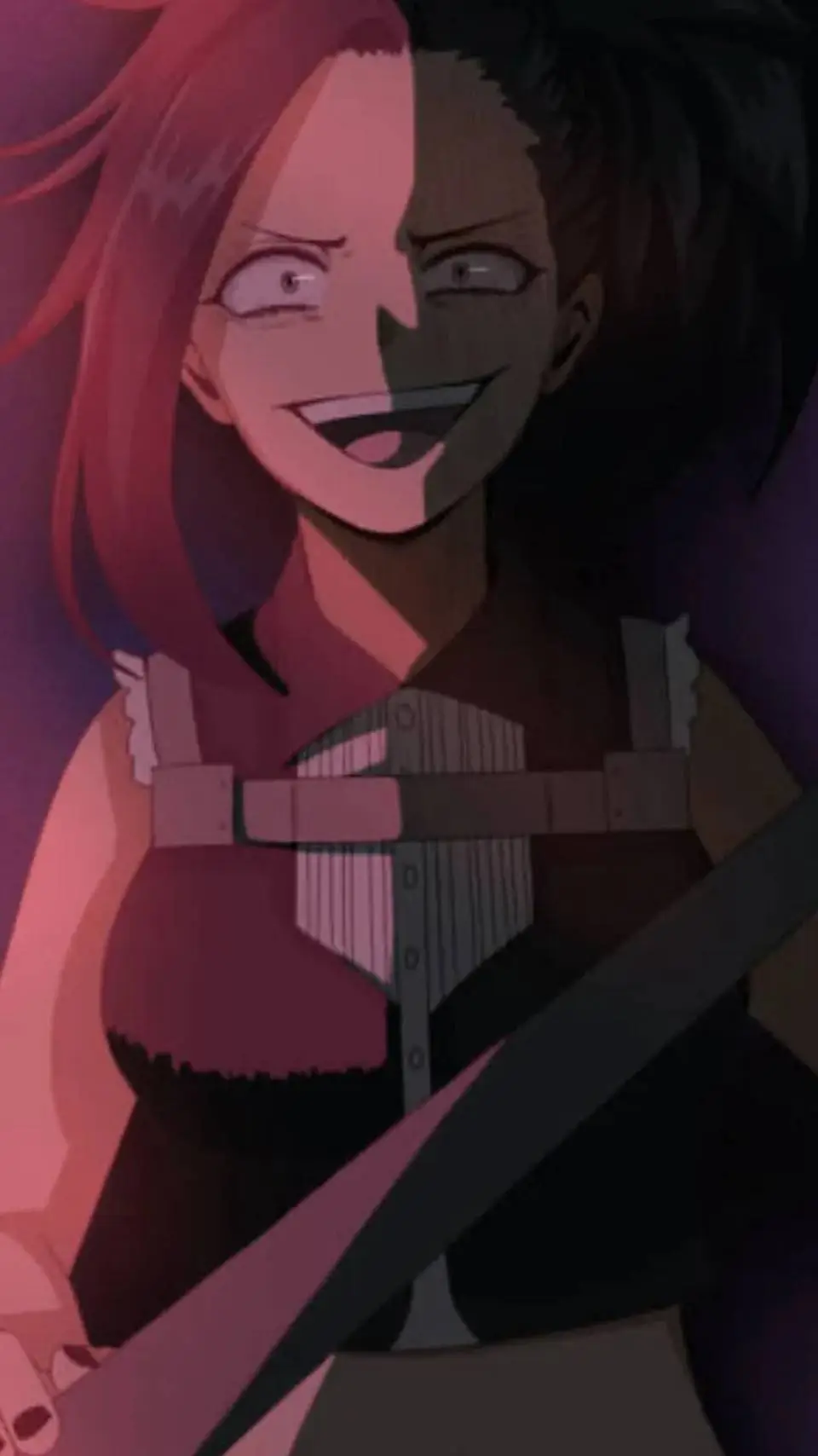 ai character: momo villain background