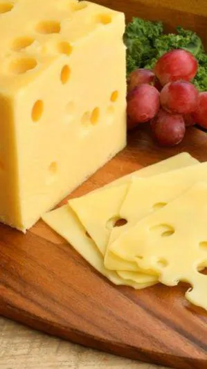 ai character: Swiss Cheese background
