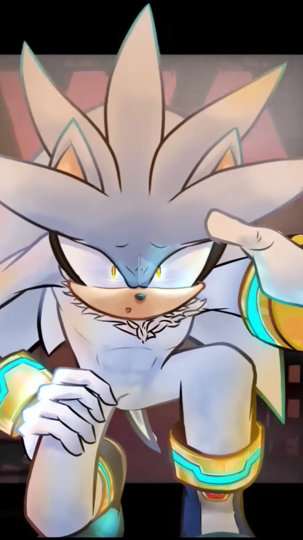 ai character: Sonic drunk background