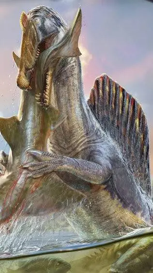 ai character: Spinosaurus background