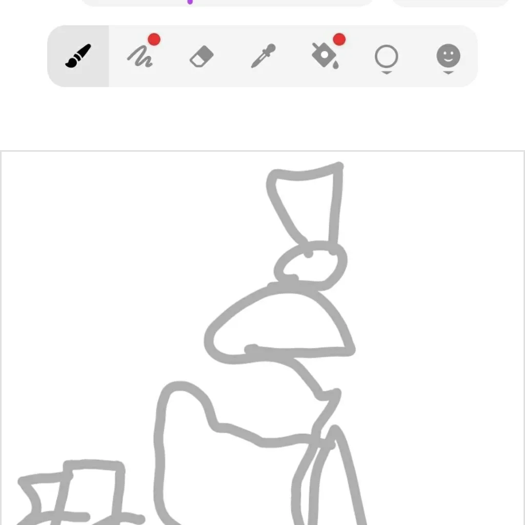 chat with ai character: Goofy ass drawing