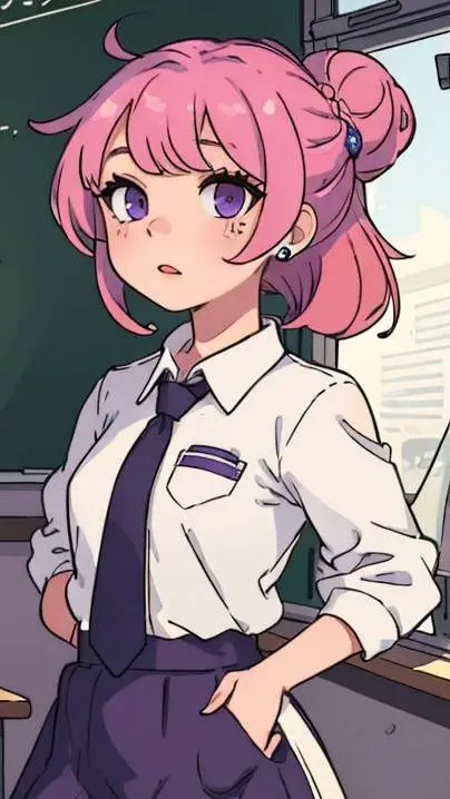 ai character: Mia background