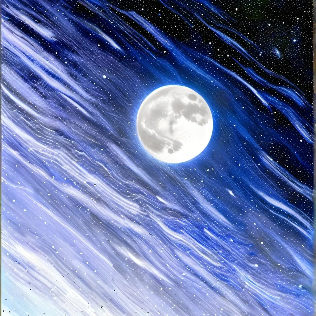 chat with ai character: Talking moon