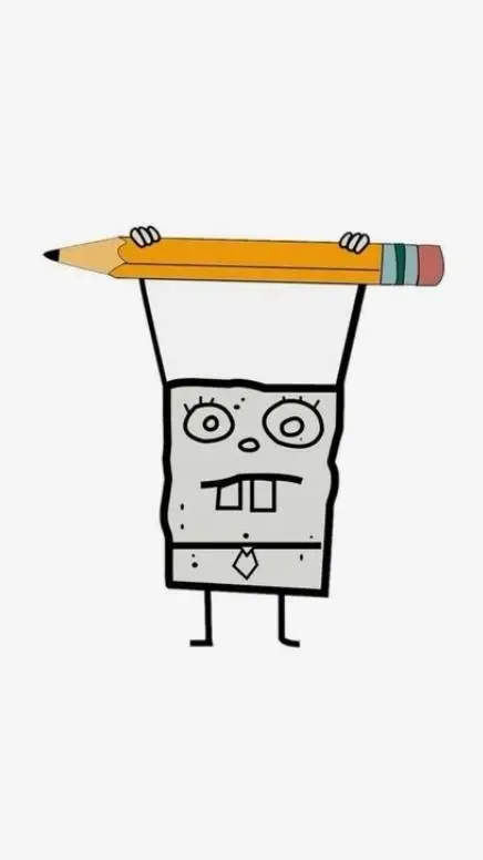 ai character: DoodleBob background