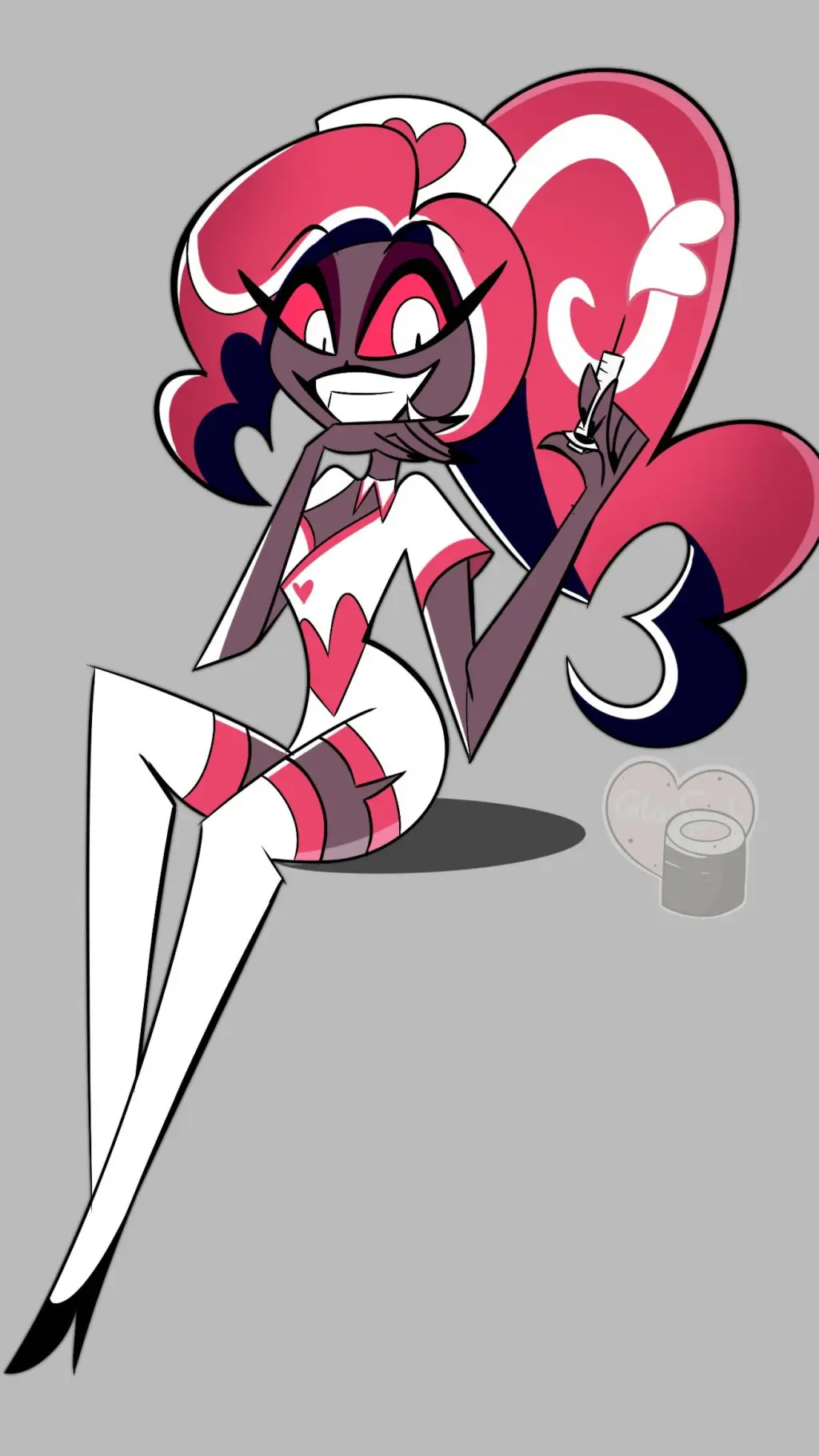 ai character: Velvette HH  background