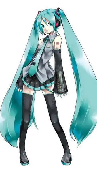 ai character: Vocaloid  background