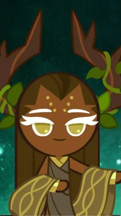 ai character: millennial tree background