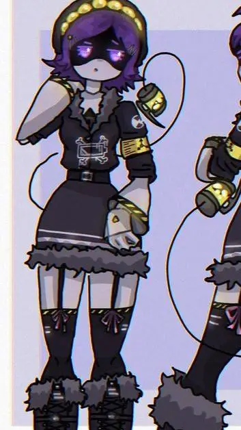 ai character: UZi background